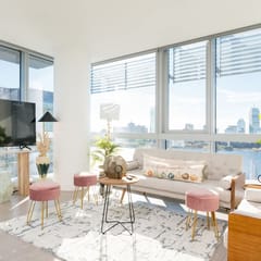 Panoramic City-Skyline MIT/Harvard CIC Kendall Sqr