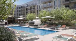 Lux 2BR w Gym Pool sleep 6 in Assembly Square - Image 2