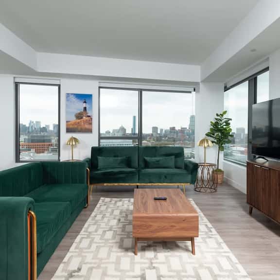 Central Upscale 2BR Condo wGym Office & Parking - Image 1