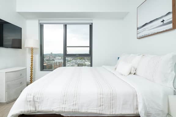 Central Serene 2BR Penthouse Near MIT & Harvard with King bed GYM Parking - Image 2